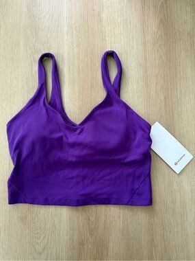 NWT lululemon align tank size 10 college purple